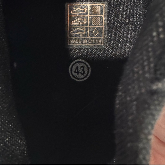 Faux Hey Dude Black and White Cow Print Shoes - Picture 4 of 4